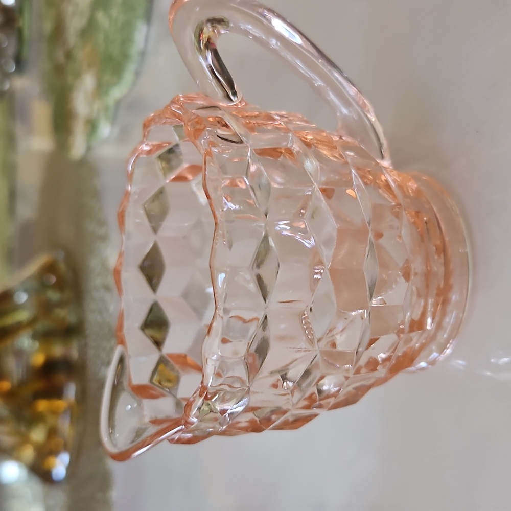 Pink Depression Glass ANCHOR hocking Pattern Creamer Replacement Piece